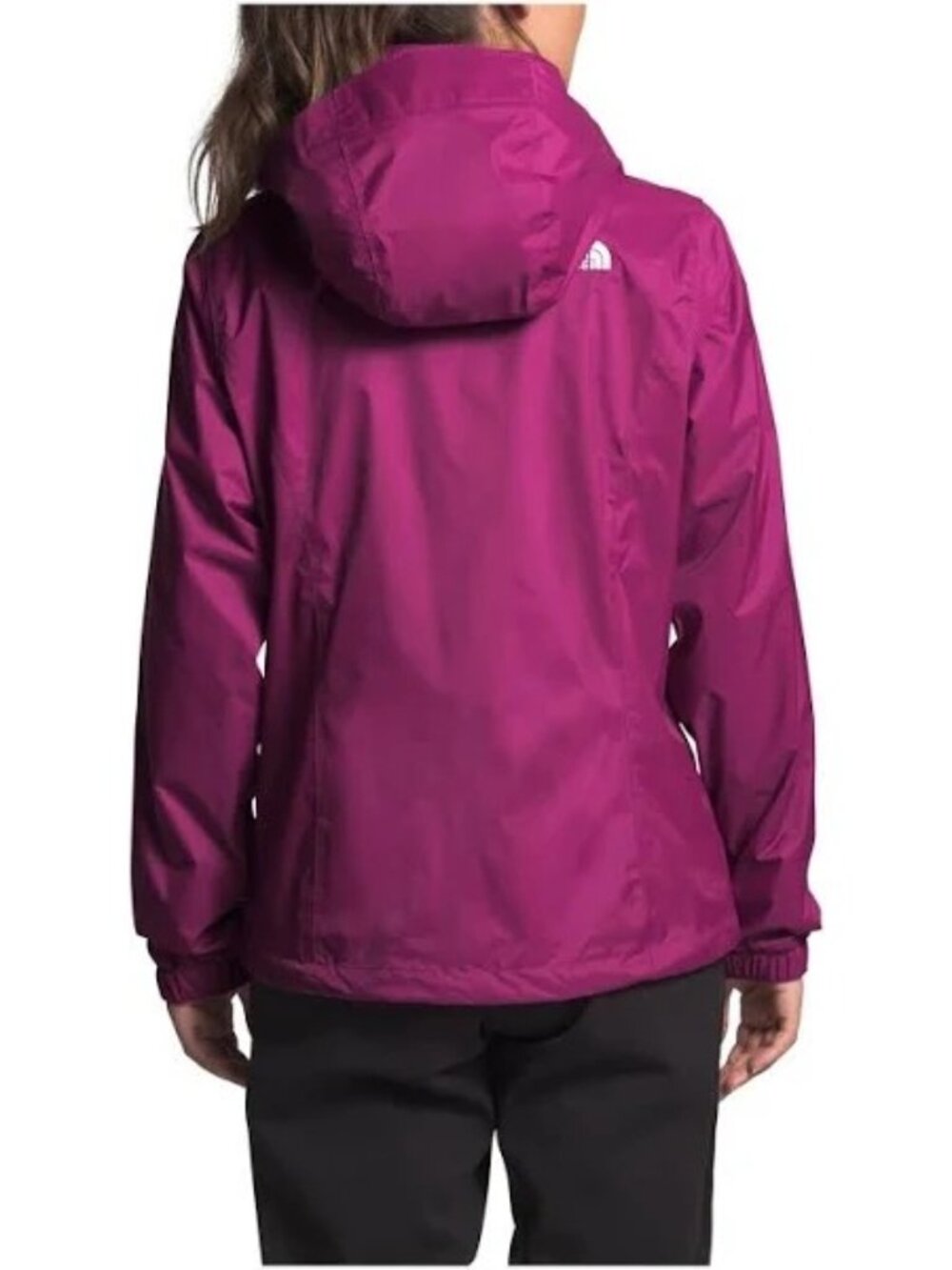 The North Face Women's Magenta HyVent Rain Resolve Jacket Size Small 2618 - Picture 5 of 15
